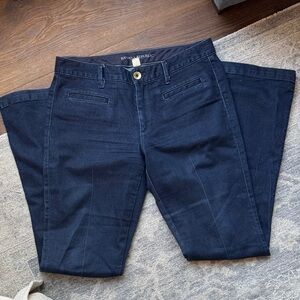 Banana Republic Dark Blue Flare Jeans